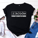 the ELEMENTS - Sarcasm Primary Elements Women T-Shirt