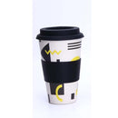 the DESIGNER MUG - 400ml Reusable Bamboo Fiber Coffee Cups