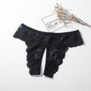 the INVITATION - 6 Colors Plus Size Open Crotch Panties For Sex