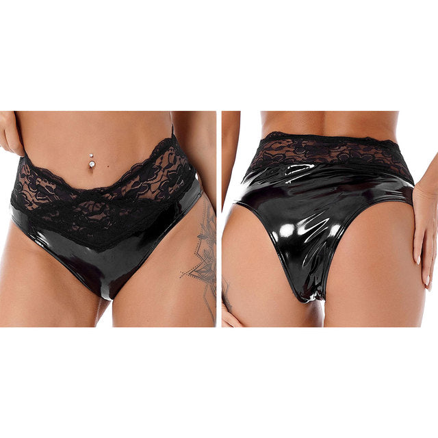 The BONDAGE - Women's Floral Lace Waistband Panties