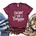 the ANTI-SOCIAL - Not for Everyone Print Women T-Shirts