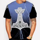the PAGAN - Men Vintage Classic Distressed Shirt