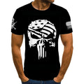 the PUNISHER - NEW Skull Graphic T-Shirts for Muscles Men