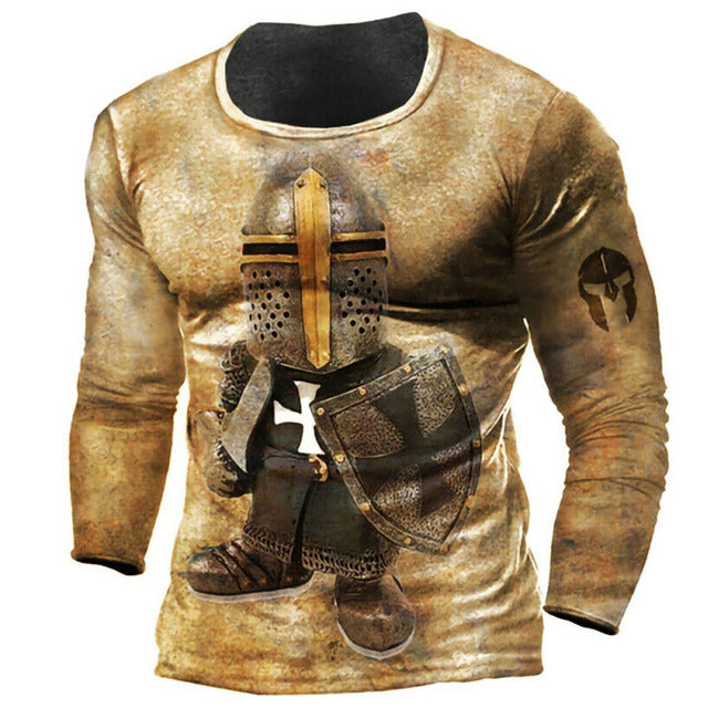 the TEMPLAR - 3D Print Men Templar Shirt