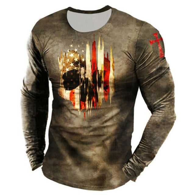 the TEMPLAR - 3D Print Men Templar Shirt