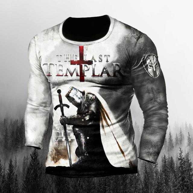 the TEMPLAR - 3D Print Men Templar Shirt