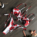 the PETAL - Low Waist Bikini Triangle Swimwear