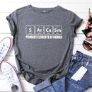 the ELEMENTS - Sarcasm Primary Elements Women T-Shirt