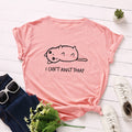 the ANTI-ADULT - Women Cotton Graphic T-Shirt