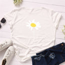 the DAISY GIRL - Women Cute Daisy Print T-Shirt