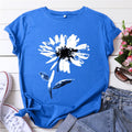 the DAISY - Floral Woman T-Shirts