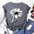 the DAISY - Floral Woman T-Shirts