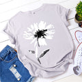 the DAISY - Floral Woman T-Shirts