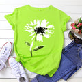 the DAISY - Floral Woman T-Shirts