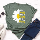 the DAISY GIRL - Women Cute Daisy Print T-Shirt
