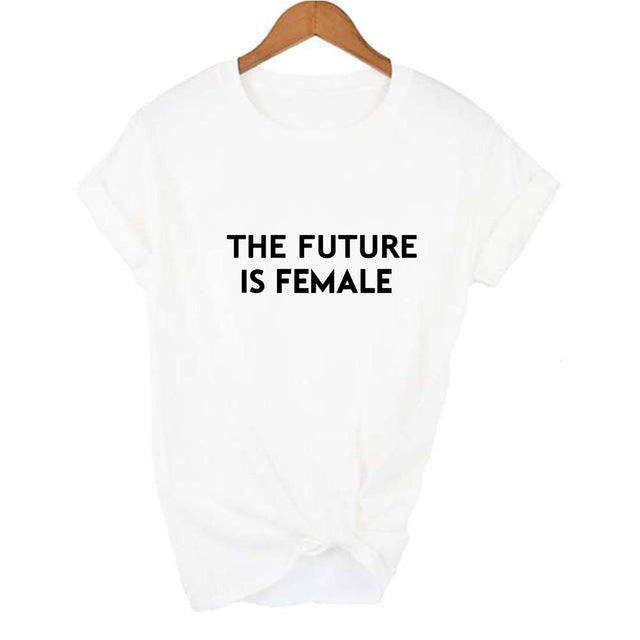 the FEMINIST - The Future is Female Print Women T-Shirt