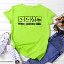 the ELEMENTS - Sarcasm Primary Elements Women T-Shirt