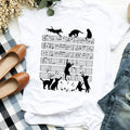 the CAT LADY - Pet Love Cartoon T-Shirt