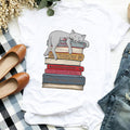 the CAT LADY - Pet Love Cartoon T-Shirt