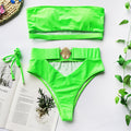 the MEDALLION - Women High Waist Bikini Swimwear