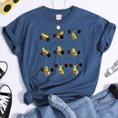 the AVOCADO - Woman Avocado Cartoon T-Shirt