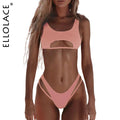 the EPITOME - Sexy Bikini Hollow Out Swimsuit