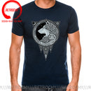 the NORSE WOLF - Cool Vikings the Wolf of Norse Print T-Shirt
