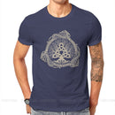 the CELTIC KNOT - Classic Vikings Printed Men T-Shirt