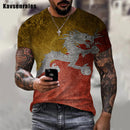 the TRAVELLER - Unisex 3D The World Flag Printed T-Shirt