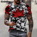 the TRAVELLER - Unisex 3D The World Flag Printed T-Shirt