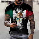 the TRAVELLER - Unisex 3D The World Flag Printed T-Shirt