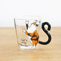 the KITTY KAT - 250ml Cute Cat Glass Juice Coffee Cup