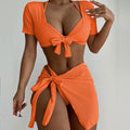 the COVERGIRL - Women 4PCS/Set Swimwear