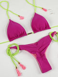 the PUCKER - Women Bikini Set Swimwear Swimsuit