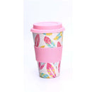the DESIGNER MUG - 400ml Reusable Bamboo Fiber Coffee Cups