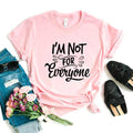 the ANTI-SOCIAL - Not for Everyone Print Women T-Shirts