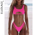 the EPITOME - Sexy Bikini Hollow Out Swimsuit