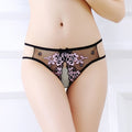 the ORCHID - Sexy Lace Thong Transparent Panties