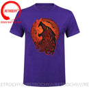 the NORSE WOLF - Cool Vikings the Wolf of Norse Print T-Shirt