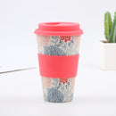 the DESIGNER MUG - 400ml Reusable Bamboo Fiber Coffee Cups