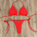 the ORIGINAL STRING BIKINI - Summer Sexy Solid Mirco Bikini Sets