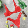 the VIVIAN - Two Piece Bikini Women Swimwear