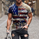 the PATRIOT - USA Flag Eagle Custom T-Shirt