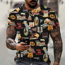 the PATRIOT - USA Flag Eagle Custom T-Shirt