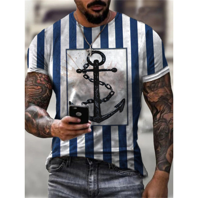 the CLASSIC - Men Trendy 3D Letter T-Shirt