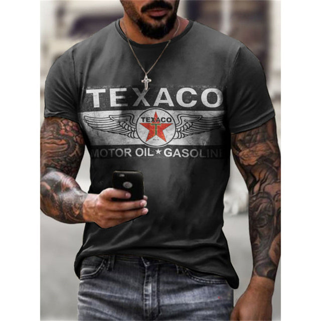 the CLASSIC - Men Trendy 3D Letter T-Shirt