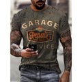 the CLASSIC - Men Trendy 3D Letter T-Shirt