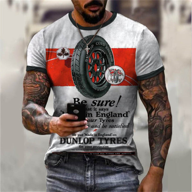 the CLASSIC - Men Trendy 3D Letter T-Shirt