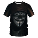 the VENDATTA - Men's Printed Short Sleeved T-Shirt