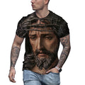 the LORD - Jesus Christ 3D Print Round Neck T-Shirt